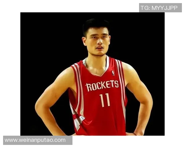姚明独特发型照片展现篮球巨星风采与个人魅力